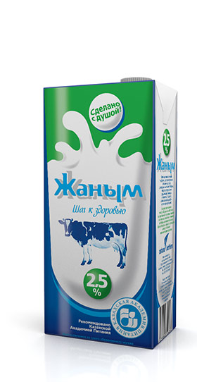 сут Жаным Молоко 2,5%